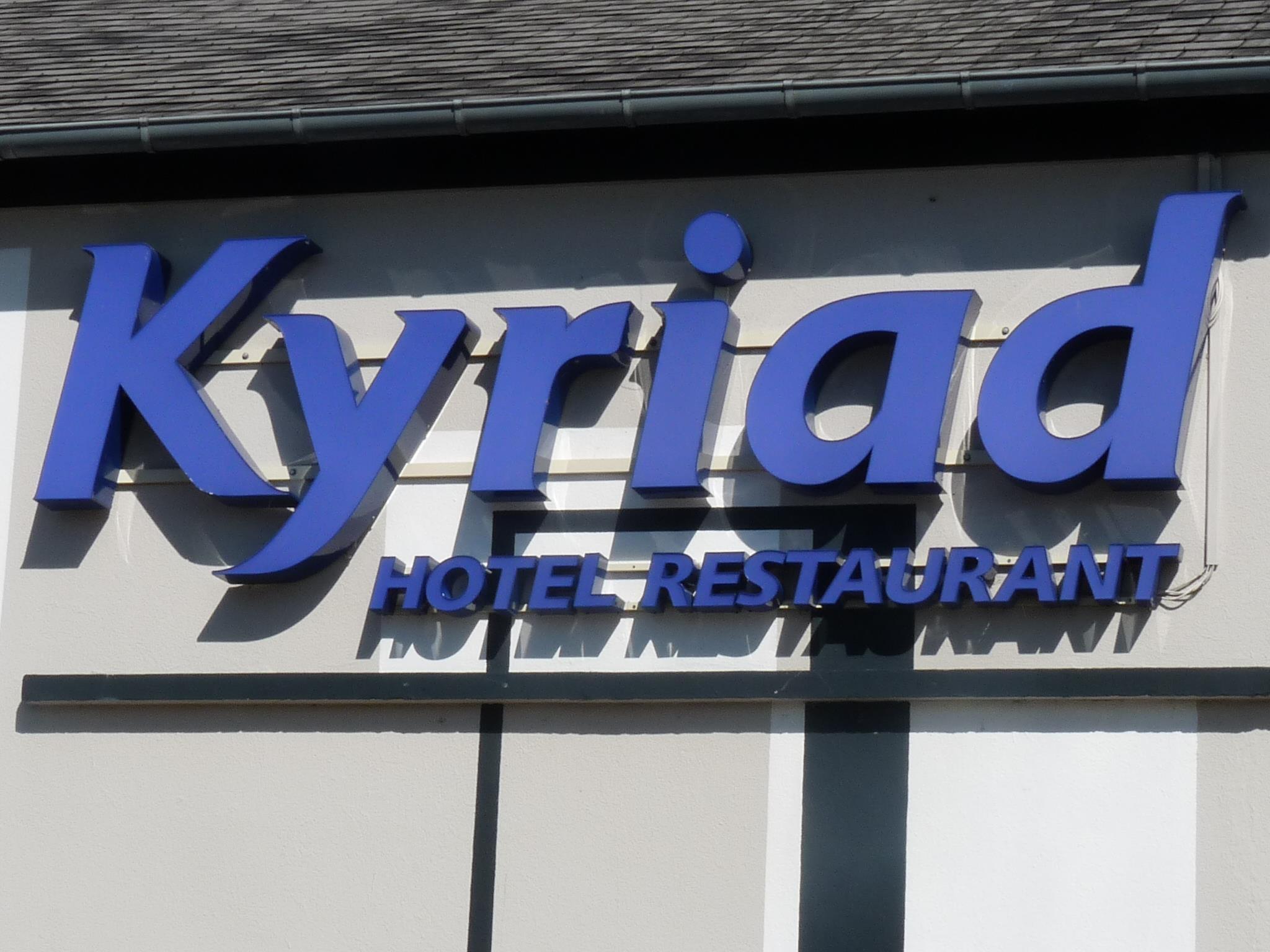 Hotel Kyriad Dieppe Saint-Aubin-sur-Scie Eksteriør billede