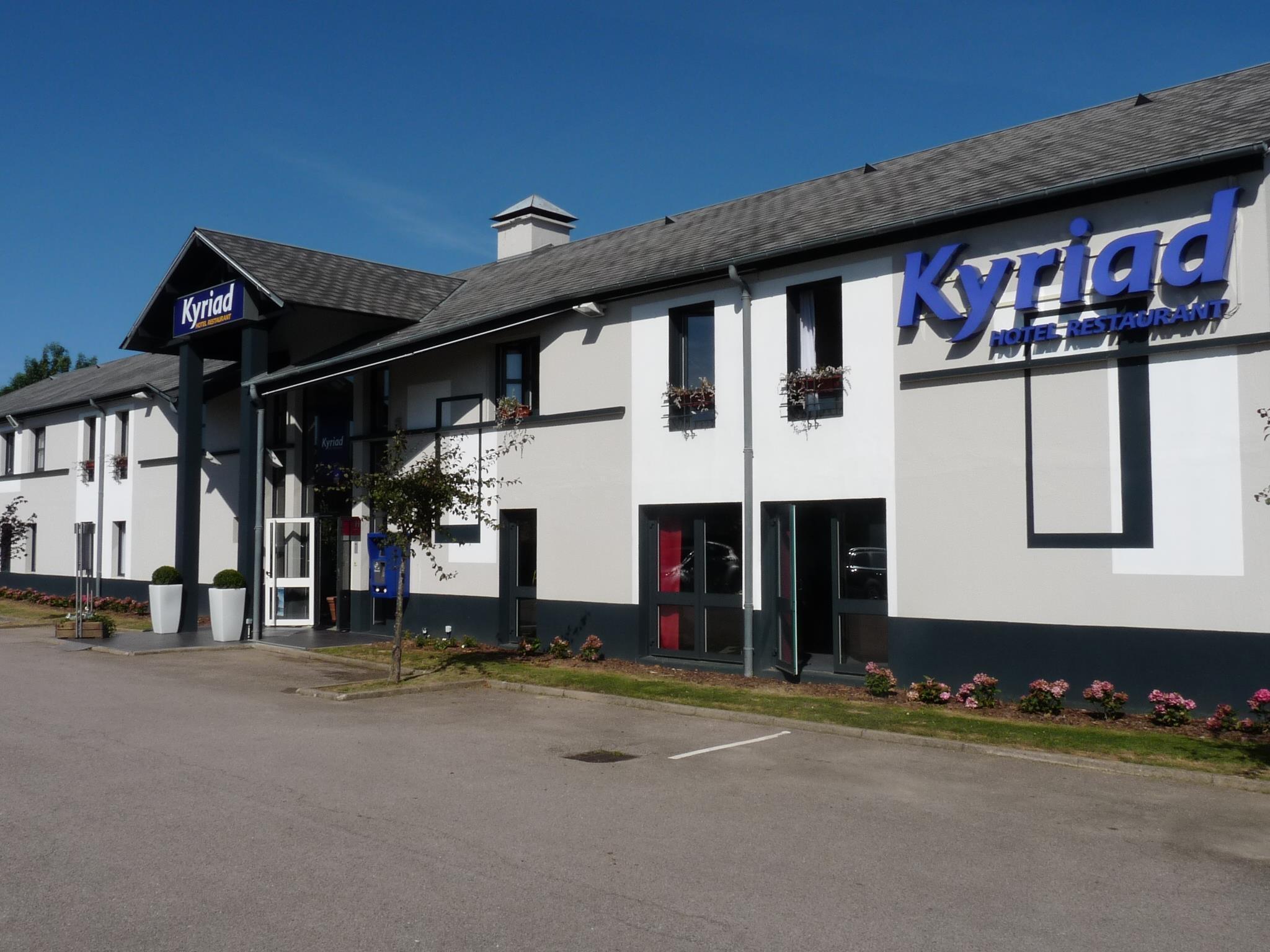 Hotel Kyriad Dieppe Saint-Aubin-sur-Scie Eksteriør billede