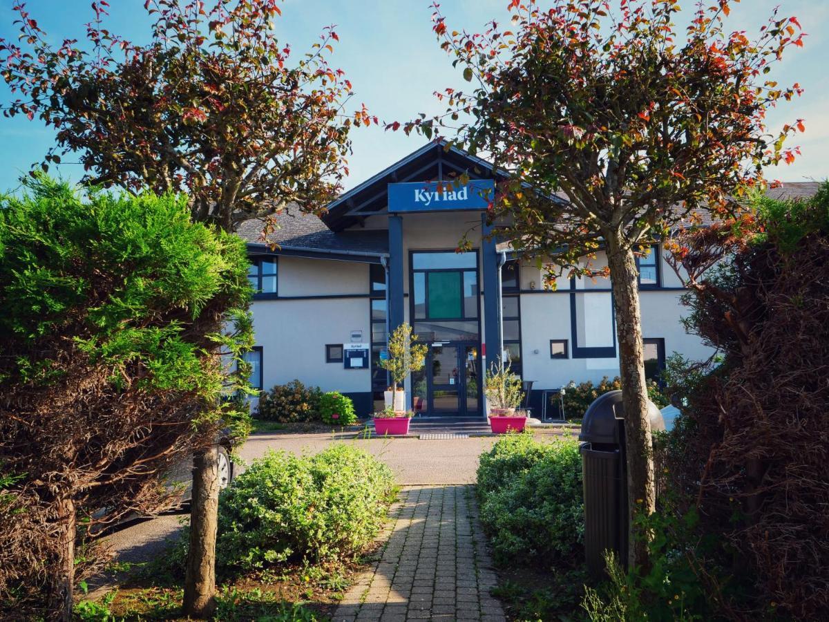 Hotel Kyriad Dieppe Saint-Aubin-sur-Scie Eksteriør billede