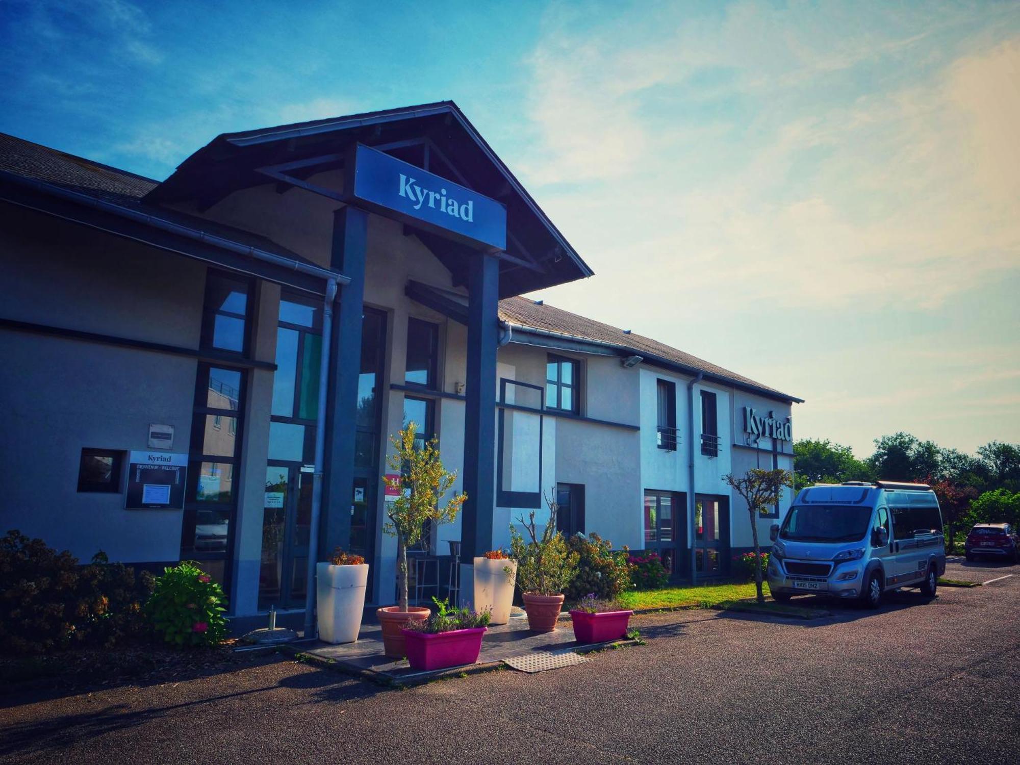 Hotel Kyriad Dieppe Saint-Aubin-sur-Scie Eksteriør billede