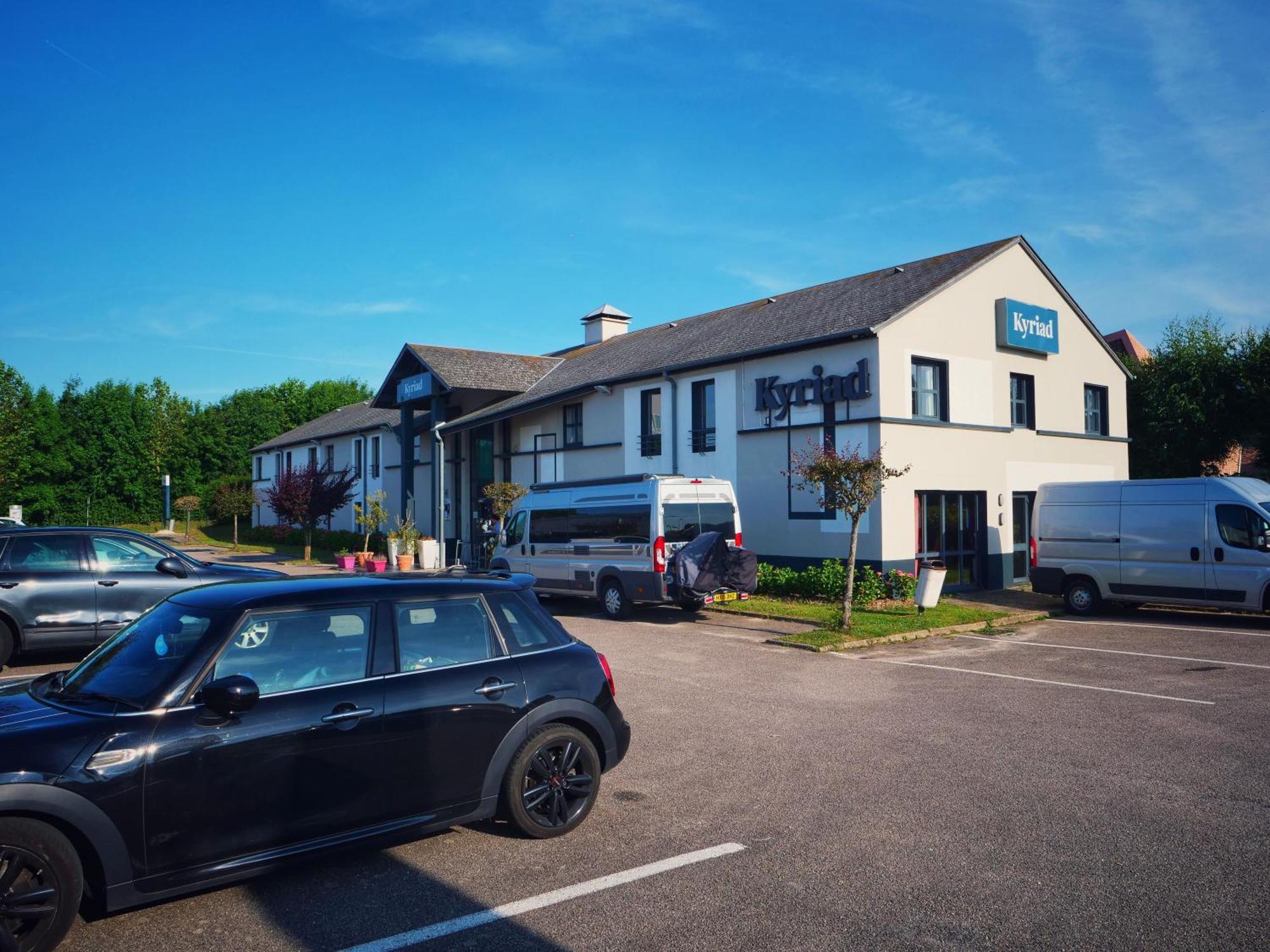 Hotel Kyriad Dieppe Saint-Aubin-sur-Scie Eksteriør billede
