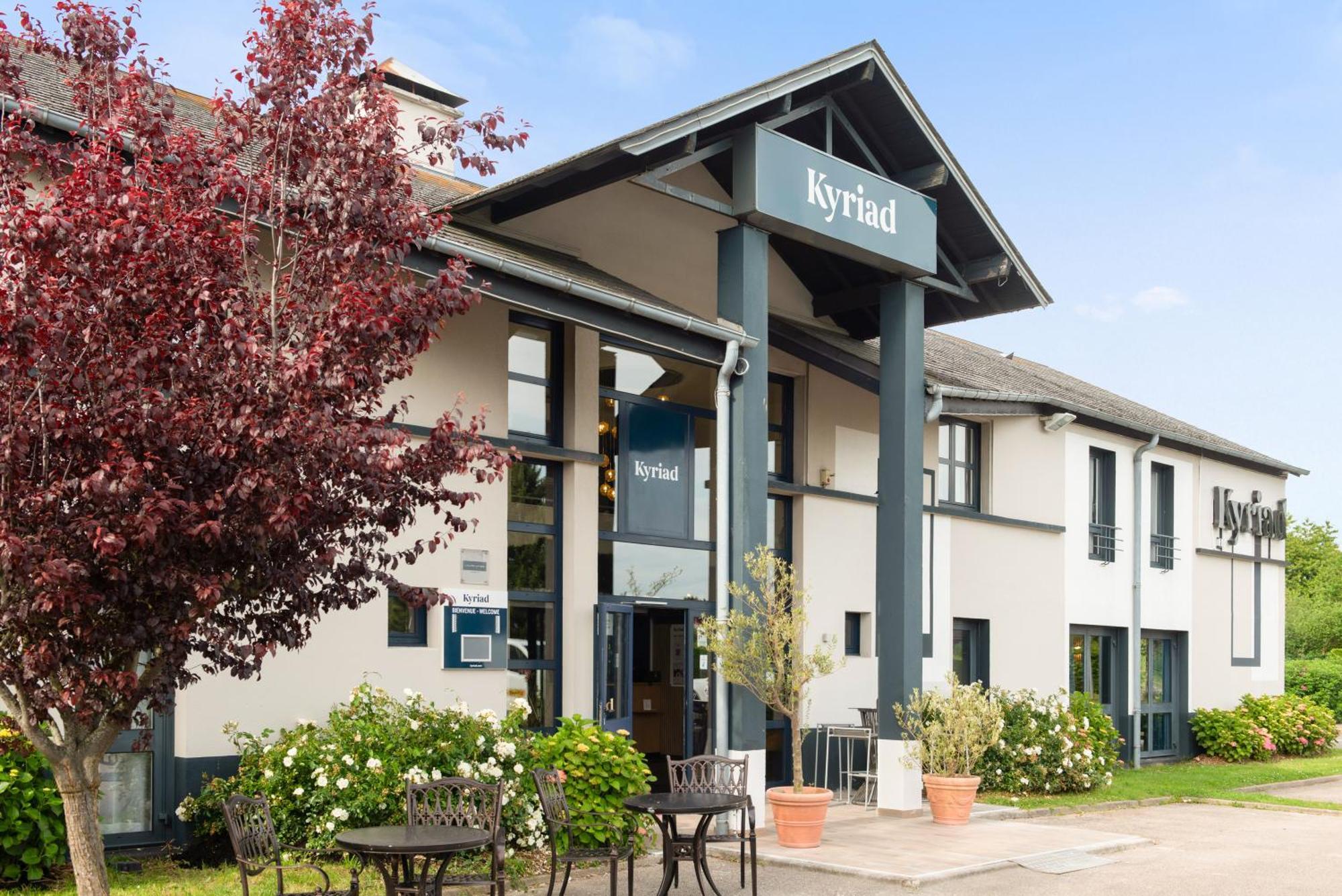Hotel Kyriad Dieppe Saint-Aubin-sur-Scie Eksteriør billede